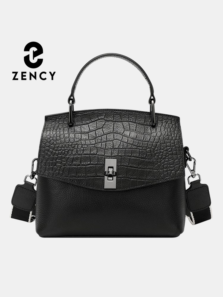 Luxury Bags Brands For Women - Zency Genuine Leather Women's Handbag Stone