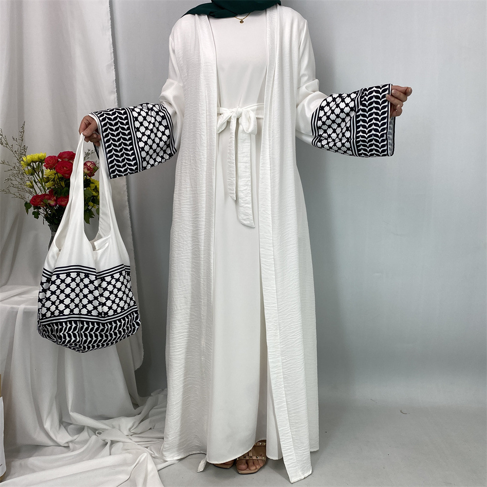 Luxury Bags In Dubai - 2025 Ramadan Keffiyeh Abaya Kimono Embroidery