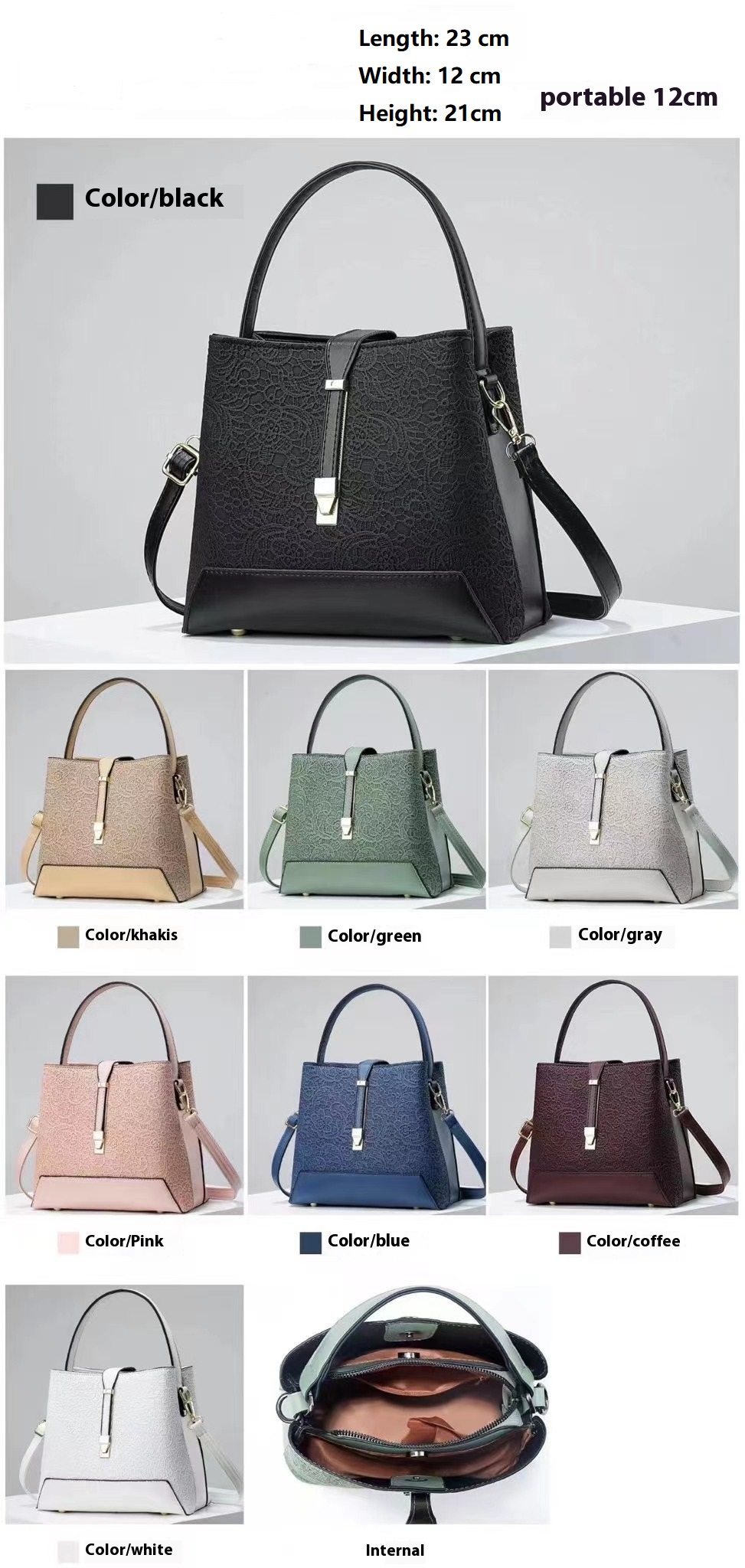 New Luxury Tote Bag Leather Cl - огляд і ціна Luxury Bags Classy
