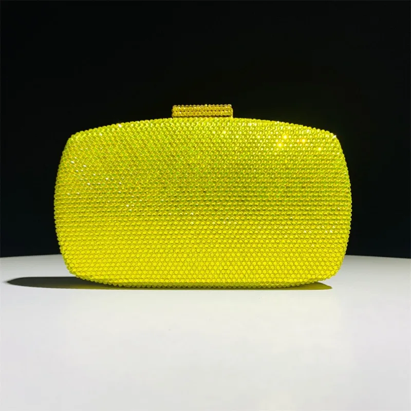 High End Luxury Rhinestone Han - огляд і ціна Luxury Bags Yellow