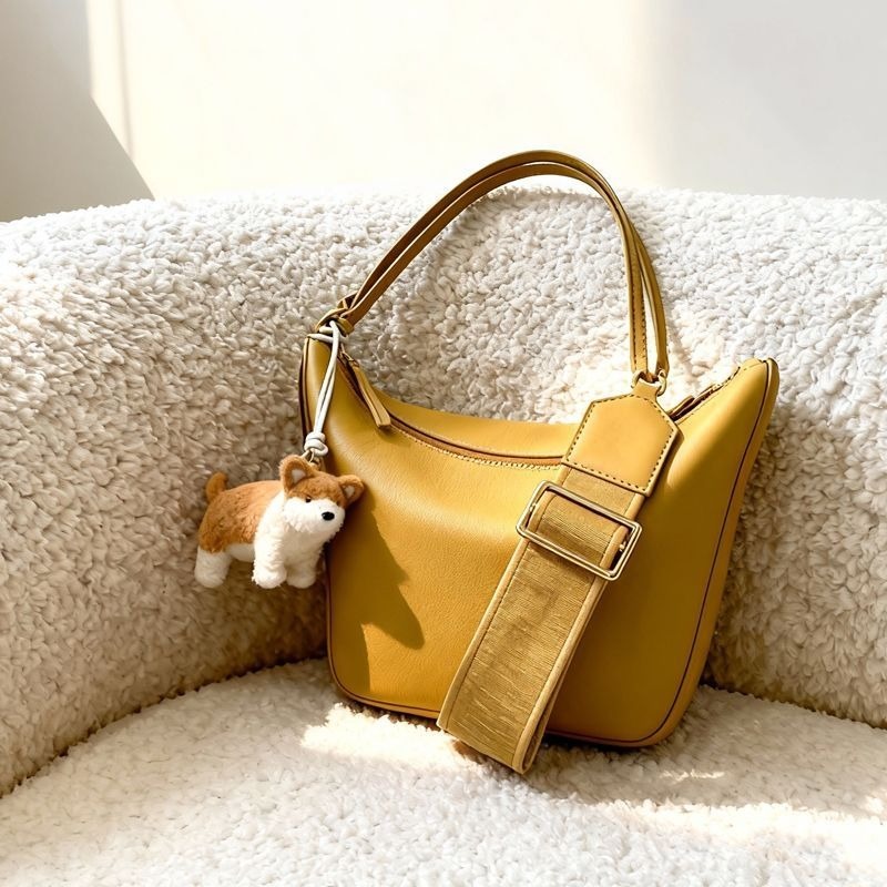 Yellow Portable Dumpling Bag W - огляд і ціна Luxury Bags Yellow