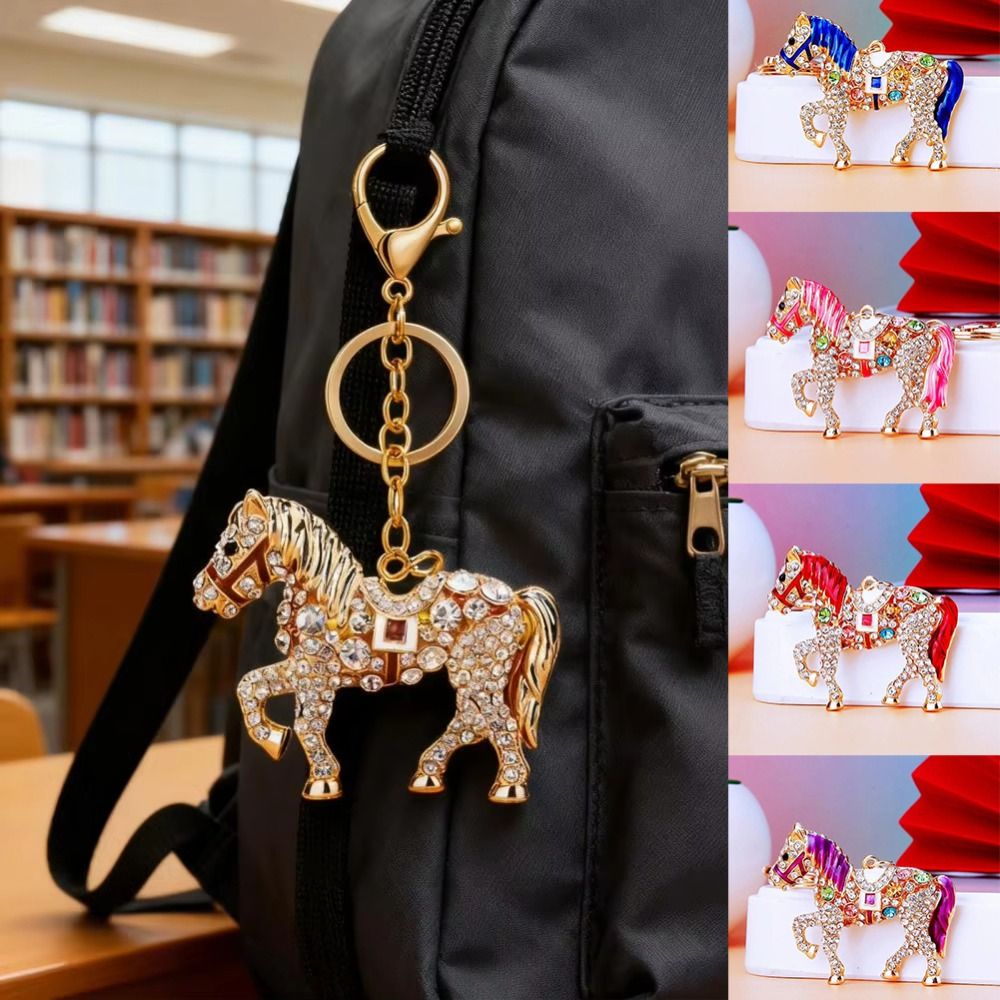 Luxury Metal Horse Key Chain C - огляд і ціна Luxury Bags Yellow